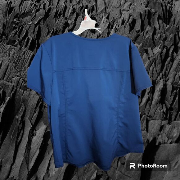 Scrubstar Navy Blue Scrub Top‎ Size 2XL - Picture 2 of 2